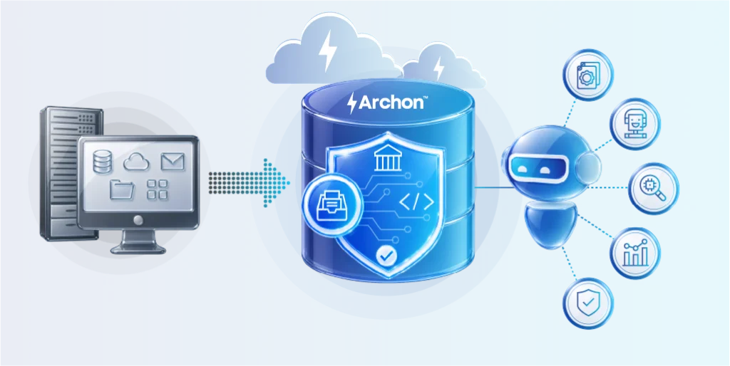AI data governance enabling secure enterprise knowledge for AI.