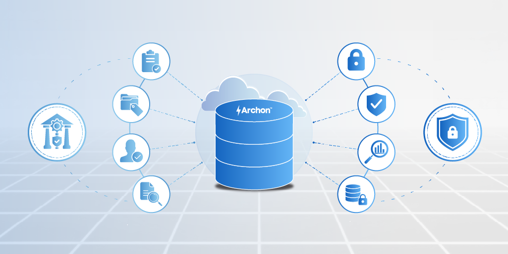 Archon Data Store supporting data governance and information security across historical data.